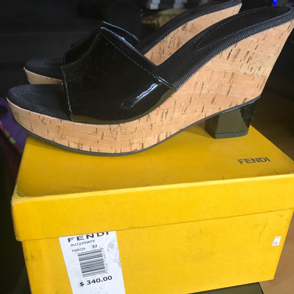 Fendi wedges
